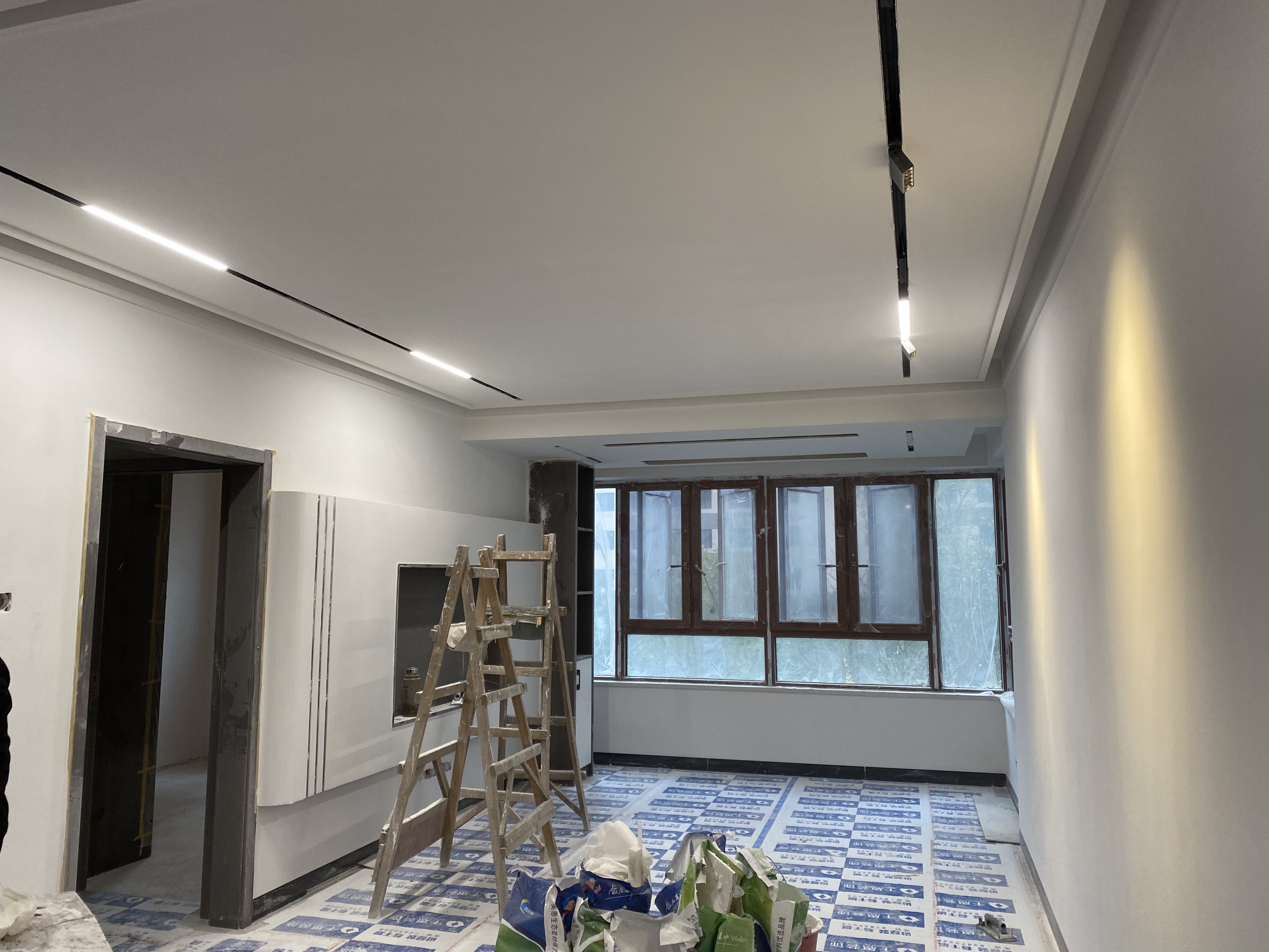 美恩生態環保膩子粉與湖南千思裝飾打造家裝樣板房